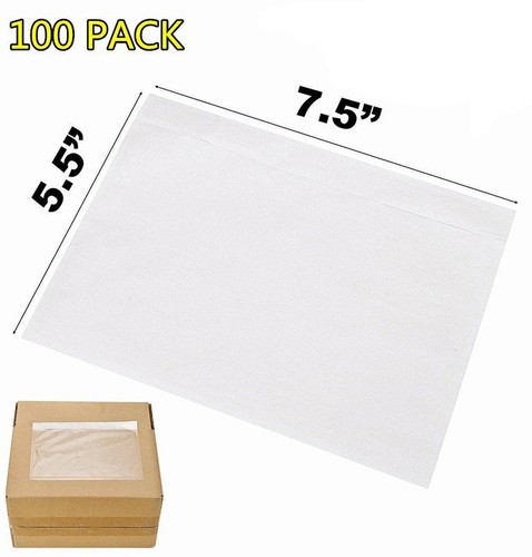 100x 5x5 clear - 7.5x5.5,
