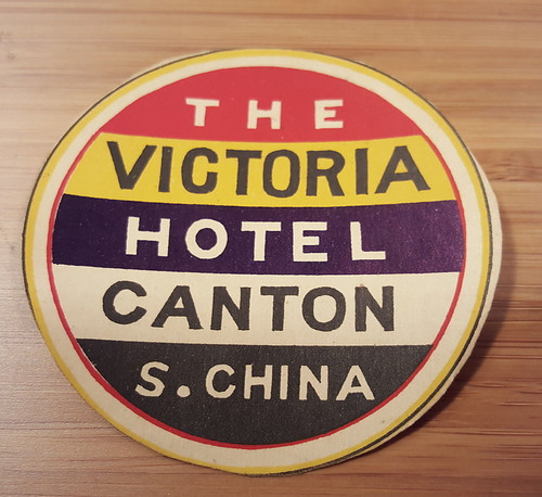 Vtg the victoria hotel canton - victoria,